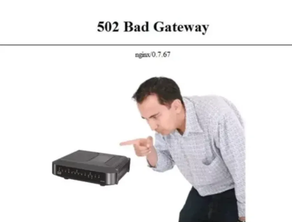 502 Bad Gateway